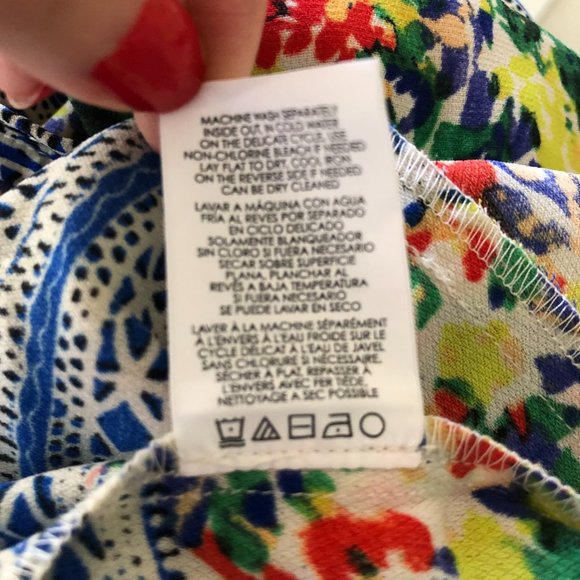 Cabi fiesta floral Cruise yacht romper size S Pockets colorful vacation casual - Picture 11 of 11